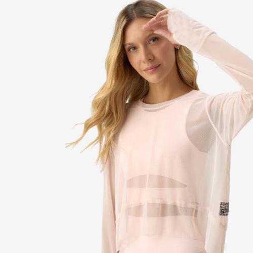 Buzo Mesh Ballerina Rosewater