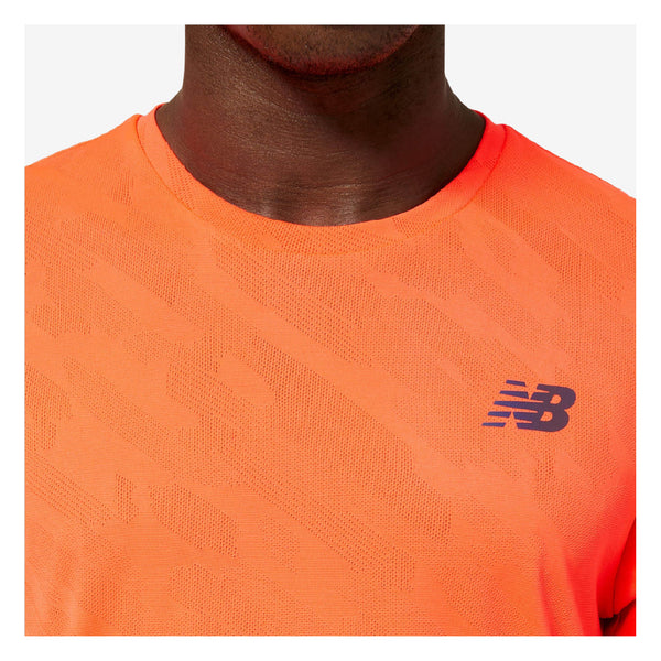 Camiseta New Balance Q Speed Jacquard Tee