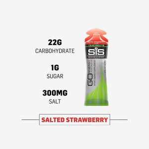 Gel SIS Go Energy + Electrolyte Salted Strawberry - 60 ml