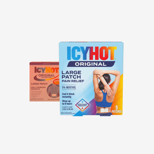 Icyhot Patches Large Patch Pain Relief 5 Patches