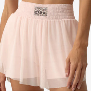 Short Mesh Ballerina Rosewater