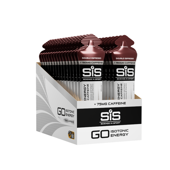 GEL SIS ISOTONIC ENERGY + CAFFEINE DOUBLE ESPRESSO 150MG