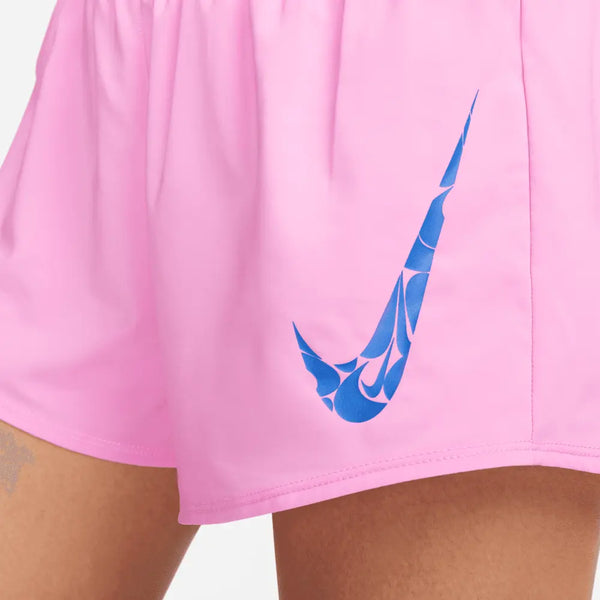 NIKE ONE SWOOSH DRI.FIT MID RISE SHORT WOMEN